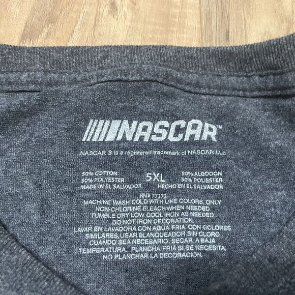 Nascar Daytona 500 Men’s Size 5XL T-Shirt Gray Crew Neck - READ DESCRIPTION - Picture 3 of 5